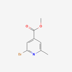 methyl 2-bromo-6-methylpyridine-4-carboxylate CAS 884494-71-7