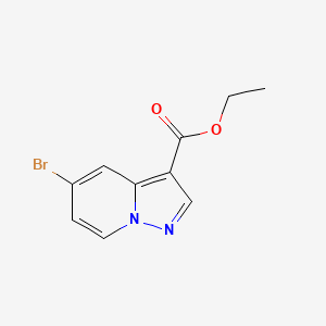 ethyl 5-bromopyrazolo[1,5-a]pyridine-3-carboxylate CAS 885276-93-7