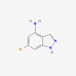 6-bromo-1H-indazol-4-amine CAS 885518-50-3