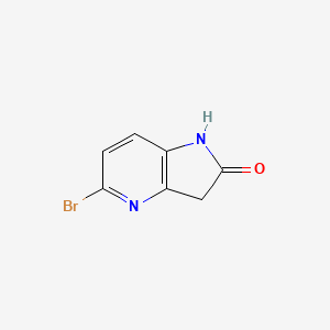 5-bromo-1,3-dihydropyrrolo[3,2-b]pyridin-2-one CAS 887571-01-9