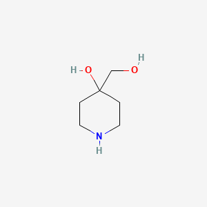 4-(hydroxymethyl)piperidin-4-ol CAS 89584-31-6