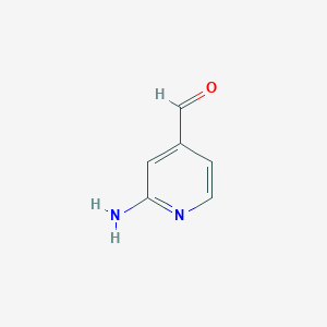 2-aminopyridine-4-carbaldehyde CAS 89640-61-9