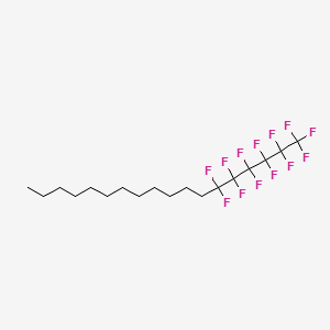 1,1,1,2,2,3,3,4,4,5,5,6,6-tridecafluorooctadecane CAS 90499-30-2