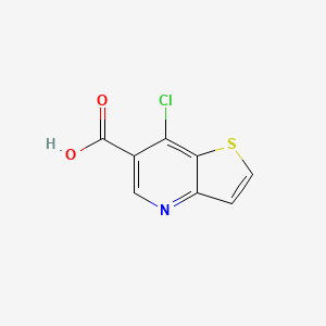 7-chlorothieno[3,2-b]pyridine-6-carboxylic acid CAS 90690-94-1