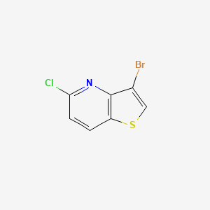 3-bromo-5-chlorothieno[3,2-b]pyridine CAS 912332-40-2