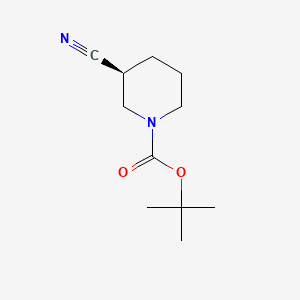 tert-butyl (3S)-3-cyanopiperidine-1-carboxylate CAS 915226-39-0