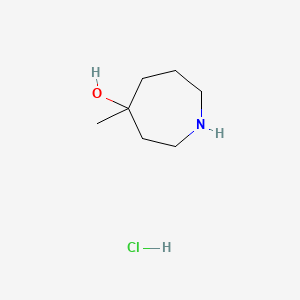 4-methylazepan-4-ol;hydrochloride CAS 91774-53-7