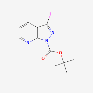 tert-butyl 3-iodopyrazolo[5,4-b]pyridine-1-carboxylate CAS 920036-34-6