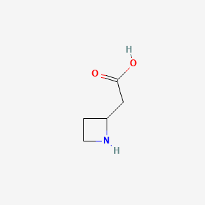 2-(azetidin-2-yl)acetic acid CAS 92992-28-4