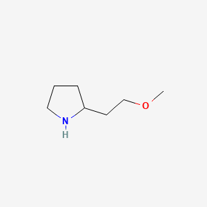 2-(2-methoxyethyl)pyrrolidine CAS 933746-73-7