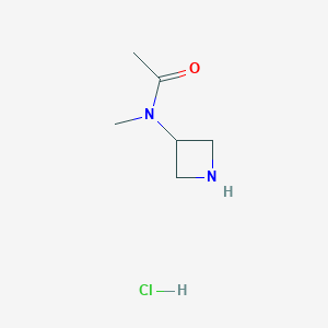 N-(azetidin-3-yl)-N-methylacetamide;hydrochloride CAS 935668-15-8