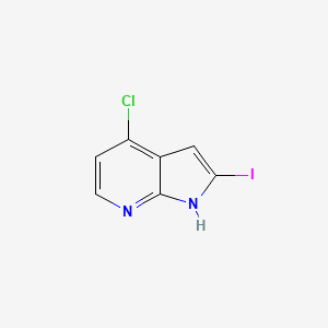 4-chloro-2-iodo-1H-pyrrolo[2,3-b]pyridine CAS 940948-29-8