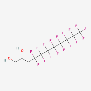 4,4,5,5,6,6,7,7,8,8,9,9,10,10,11,11,11-heptadecafluoroundecane-1,2-diol CAS 94159-84-9