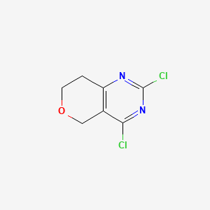 2,4-dichloro-7,8-dihydro-5H-pyrano[4,3-d]pyrimidine CAS 944902-88-9