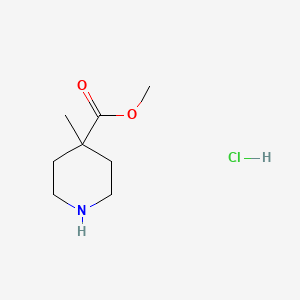 methyl 4-methylpiperidine-4-carboxylate;hydrochloride CAS 949081-43-0