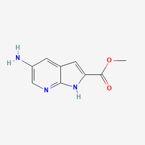 methyl 5-amino-1H-pyrrolo[2,3-b]pyridine-2-carboxylate CAS 952182-18-2