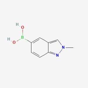 (2-methylindazol-5-yl)boronic acid CAS 952319-71-0