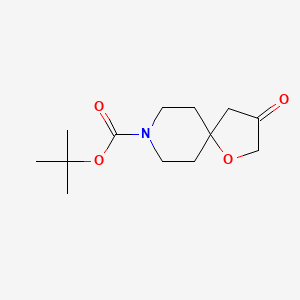 tert-butyl 3-oxo-1-oxa-8-azaspiro[4.5]decane-8-carboxylate CAS 954236-44-3