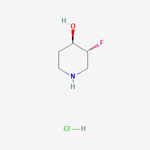 (3R,4R)-3-fluoropiperidin-4-ol;hydrochloride CAS 955028-84-9