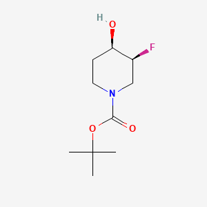 tert-butyl (3S,4R)-3-fluoro-4-hydroxypiperidine-1-carboxylate CAS 955028-88-3