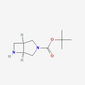 tert-butyl (1S,5S)-3,6-diazabicyclo[3.2.0]heptane-3-carboxylate CAS 956276-42-9