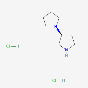 1-[(3S)-pyrrolidin-3-yl]pyrrolidine;dihydrochloride CAS 956605-97-3