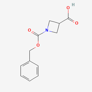1-phenylmethoxycarbonylazetidine-3-carboxylic acid CAS 97628-92-7