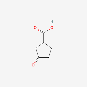 3-oxocyclopentane-1-carboxylic acid CAS 98-78-2